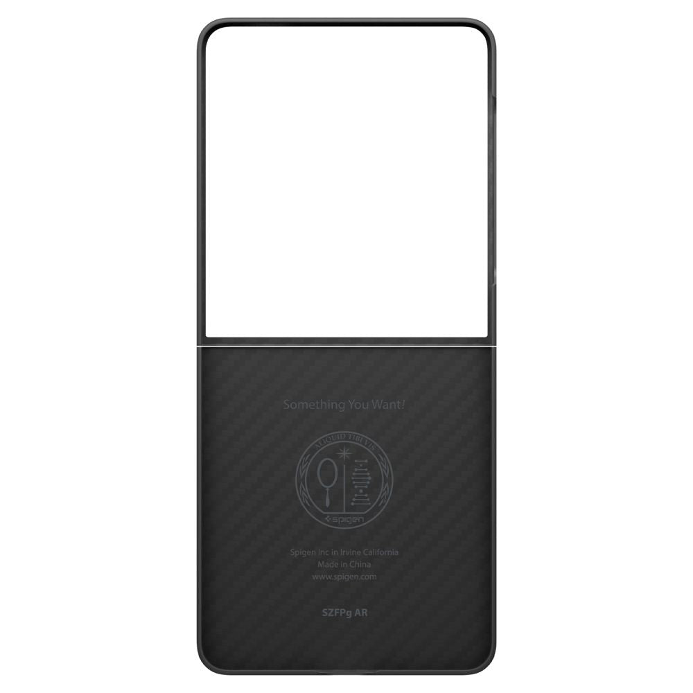 Hülle für Samsung Galaxy Z Flip7 F766, Spigen, Air Skin, Schwarz ACS09564