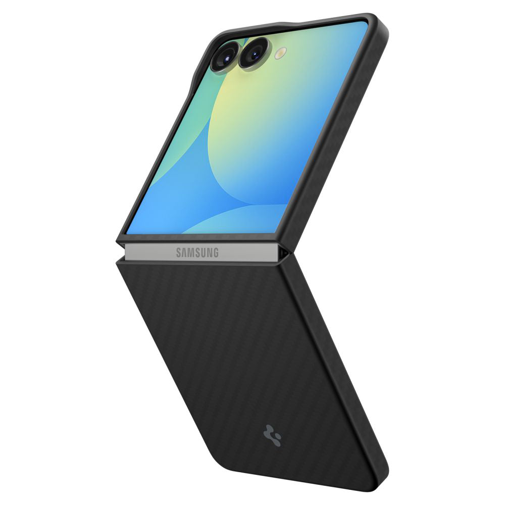 Hülle für Samsung Galaxy Z Flip7 F766, Spigen, Air Skin, Schwarz ACS09564