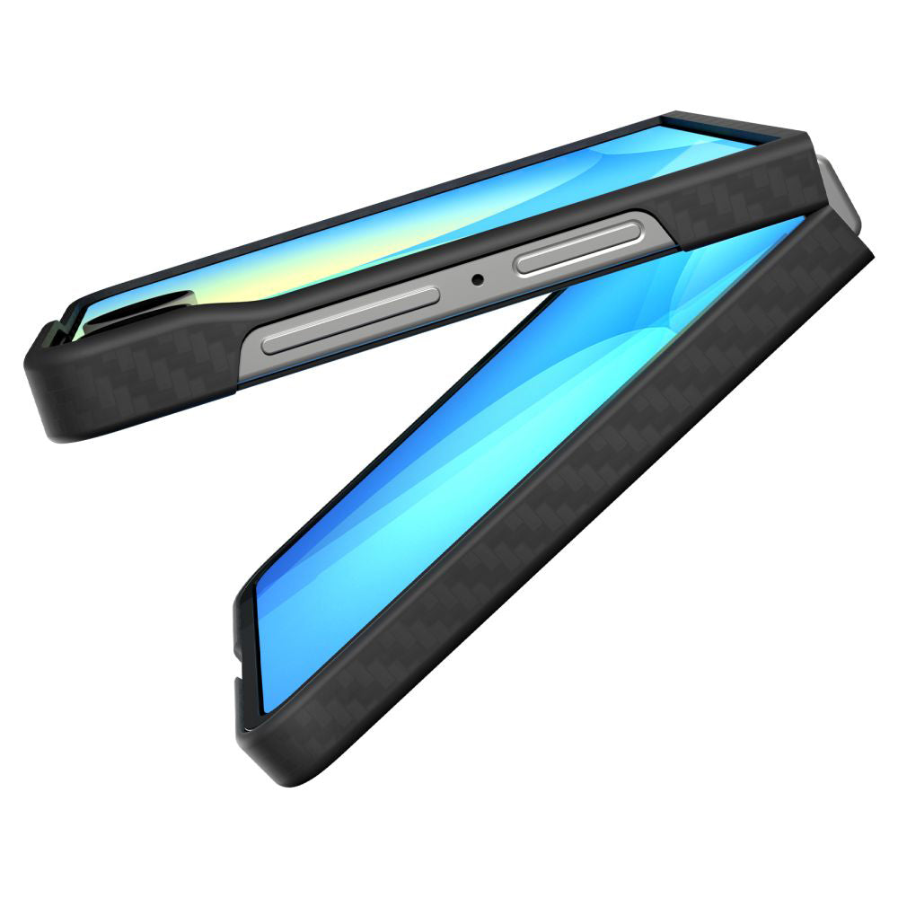 Hülle für Samsung Galaxy Z Flip7 F766, Spigen, Air Skin, Schwarz ACS09564