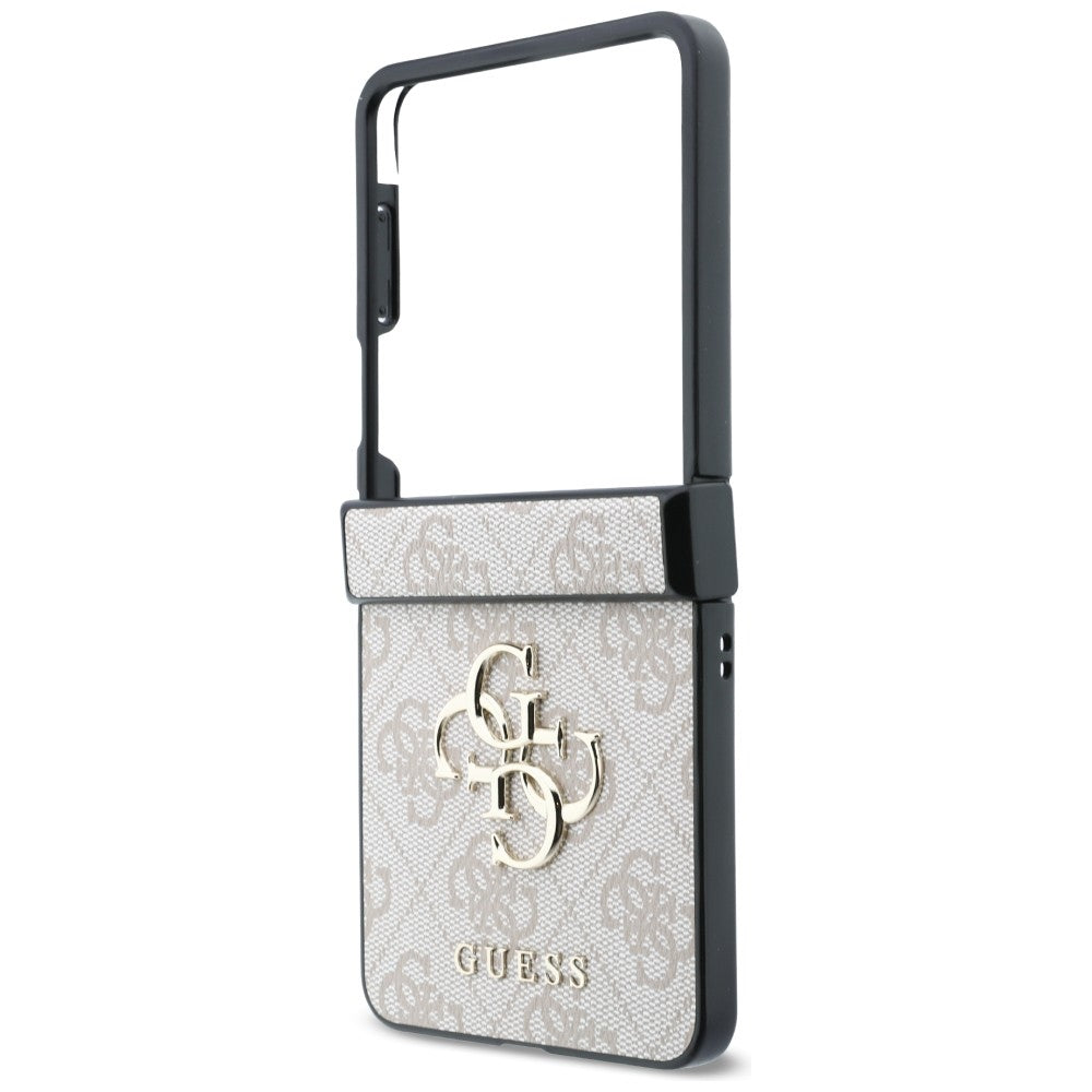 Custodia per Samsung Galaxy Z Flip8 F776, Guess, 4G Big Logo, Rosa