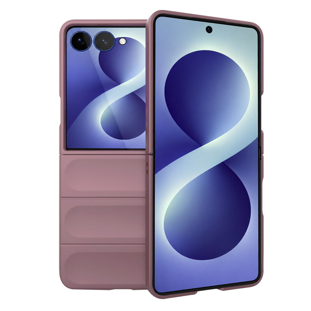 Custodia per Samsung Galaxy Z Flip8 F776, Techsuit, Magic Shield, Viola