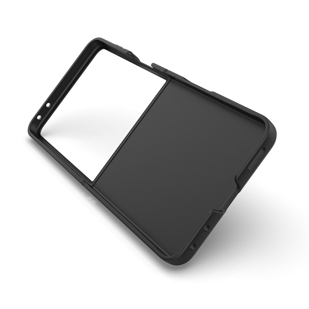 Custodia per Samsung Galaxy Z Flip8 F776, Techsuit, Magic Shield, Nera