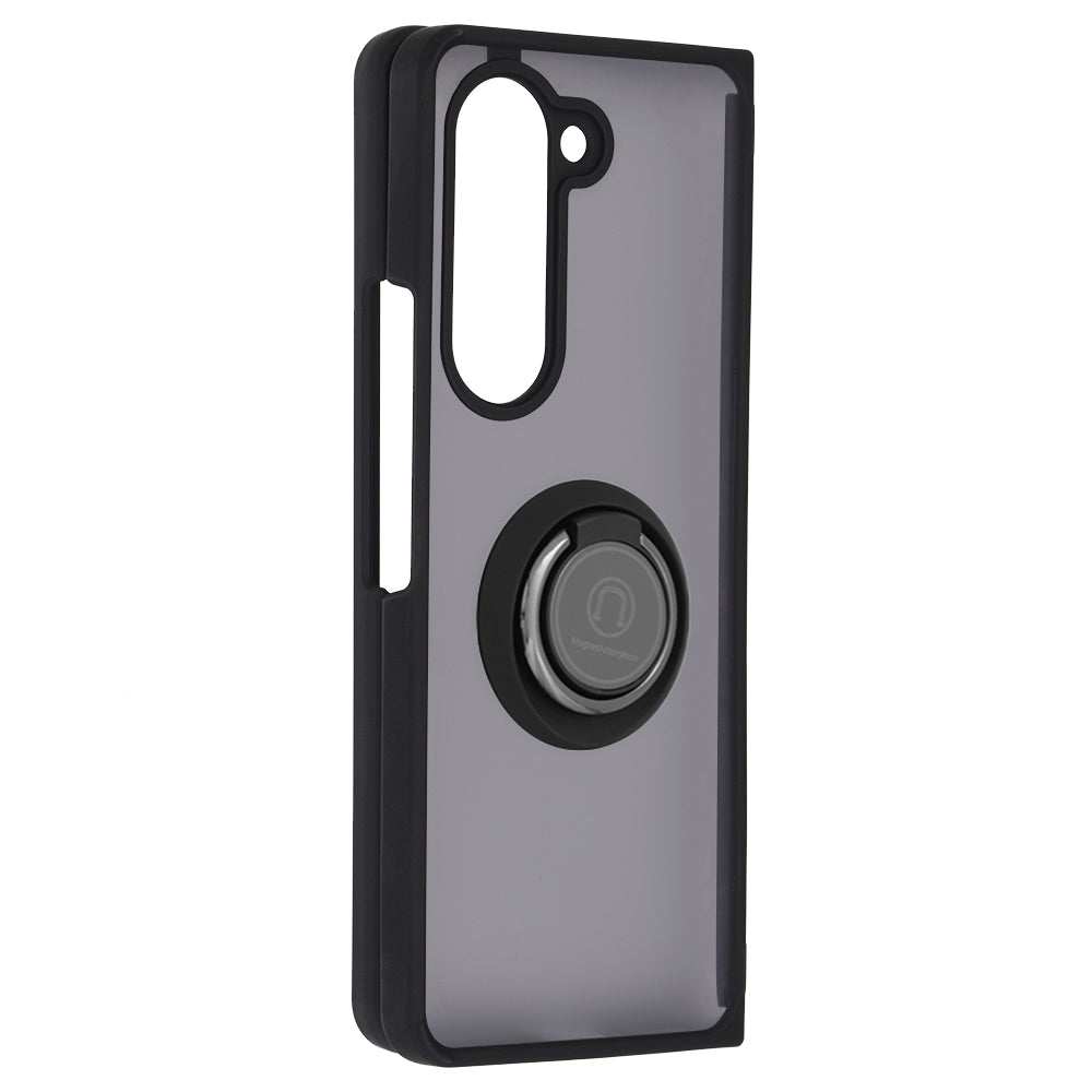 Custodia per Samsung Galaxy Z Fold5 F946, Techsuit, Glinth, Nera