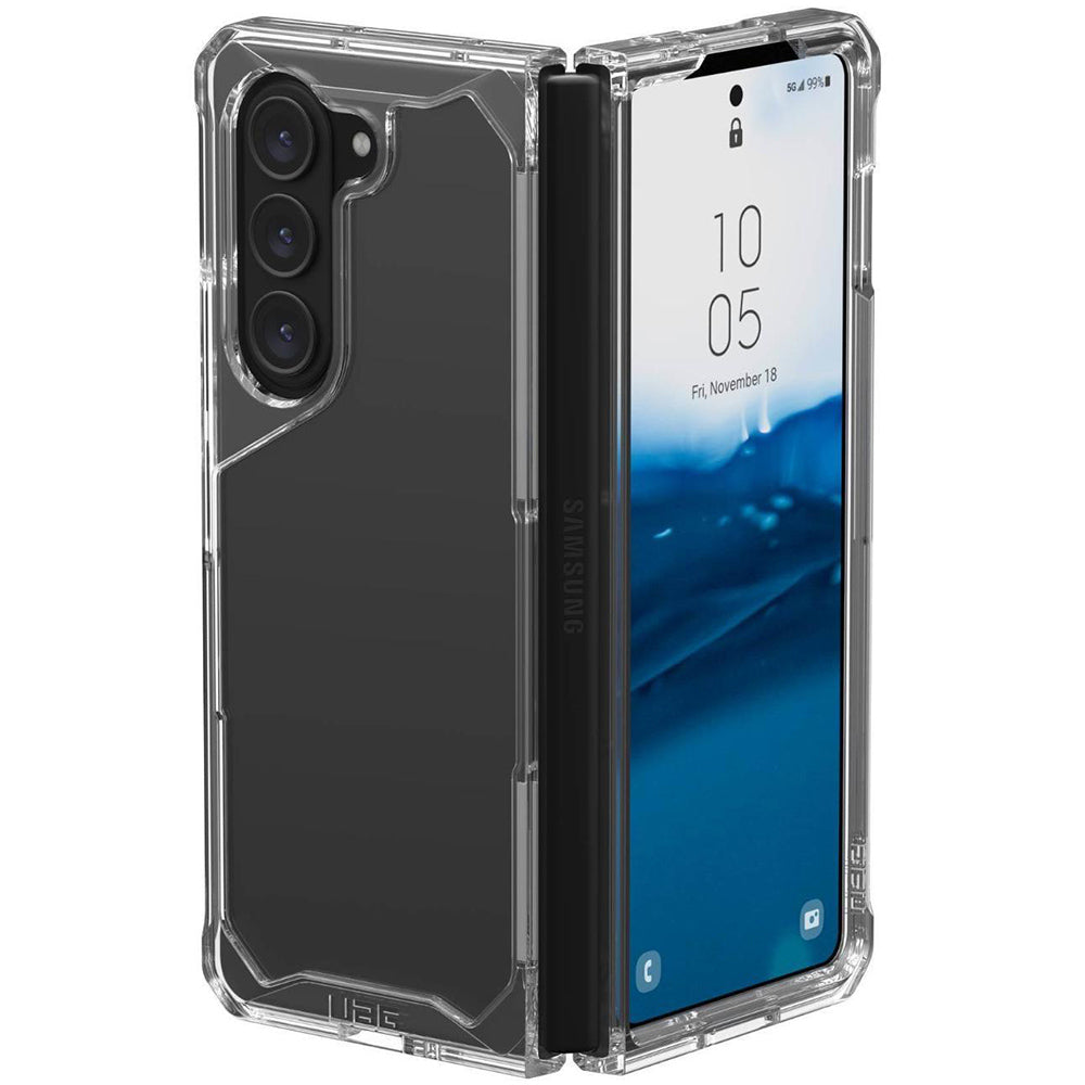 Custodia per Samsung Galaxy Z Fold5 F946, Urban Armor Gear, Plyo, Trasparente