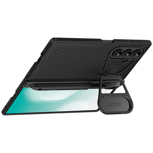 Case for Samsung Galaxy Z Fold7 F966, Nillkin, CamShield Prop with Metal Lens Cover and S-Pen Holder, Black