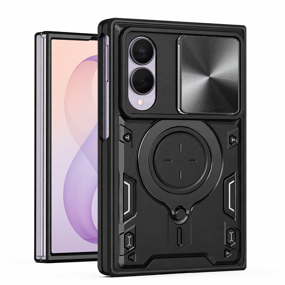 Custodia per Samsung Galaxy Z Fold8 F971, Techsuit, CamGuard Pro, Nera