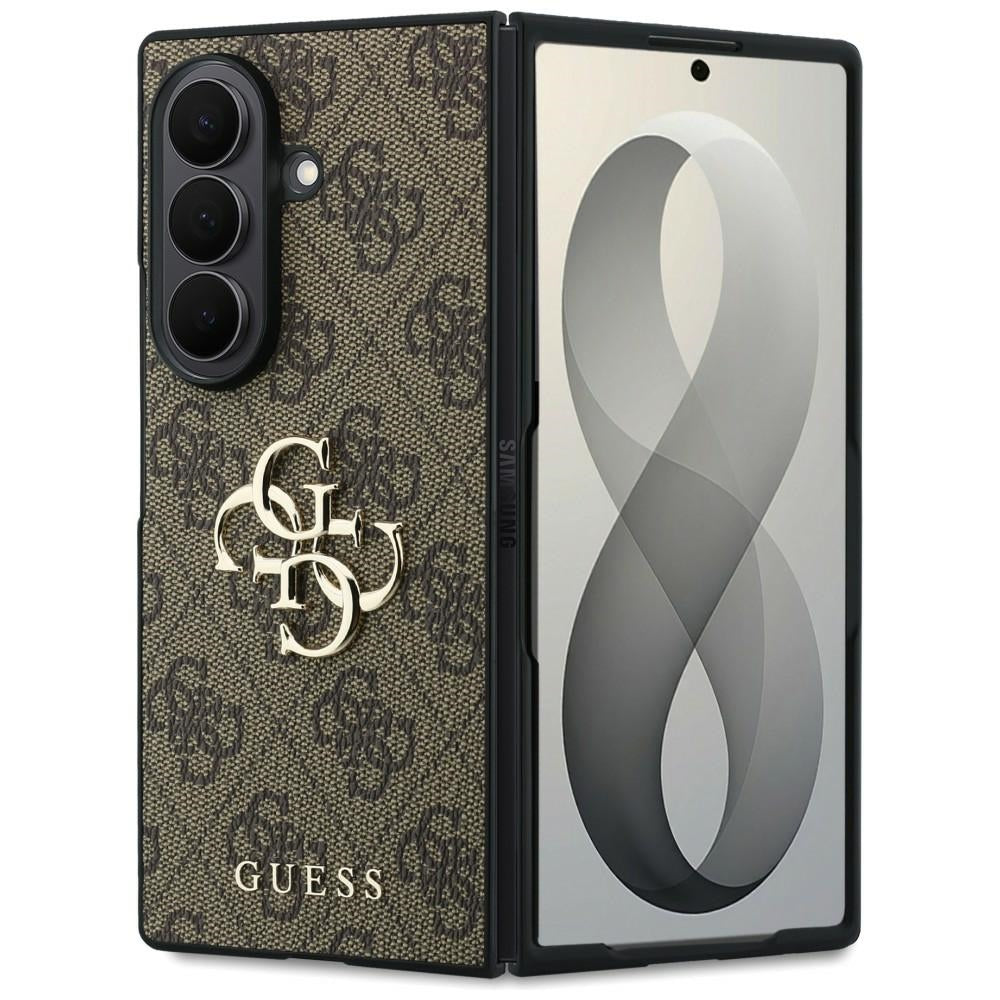 Custodia per Samsung Galaxy Z Fold8 Ultra F976, Guess, 4G Big Logo, Marrone
