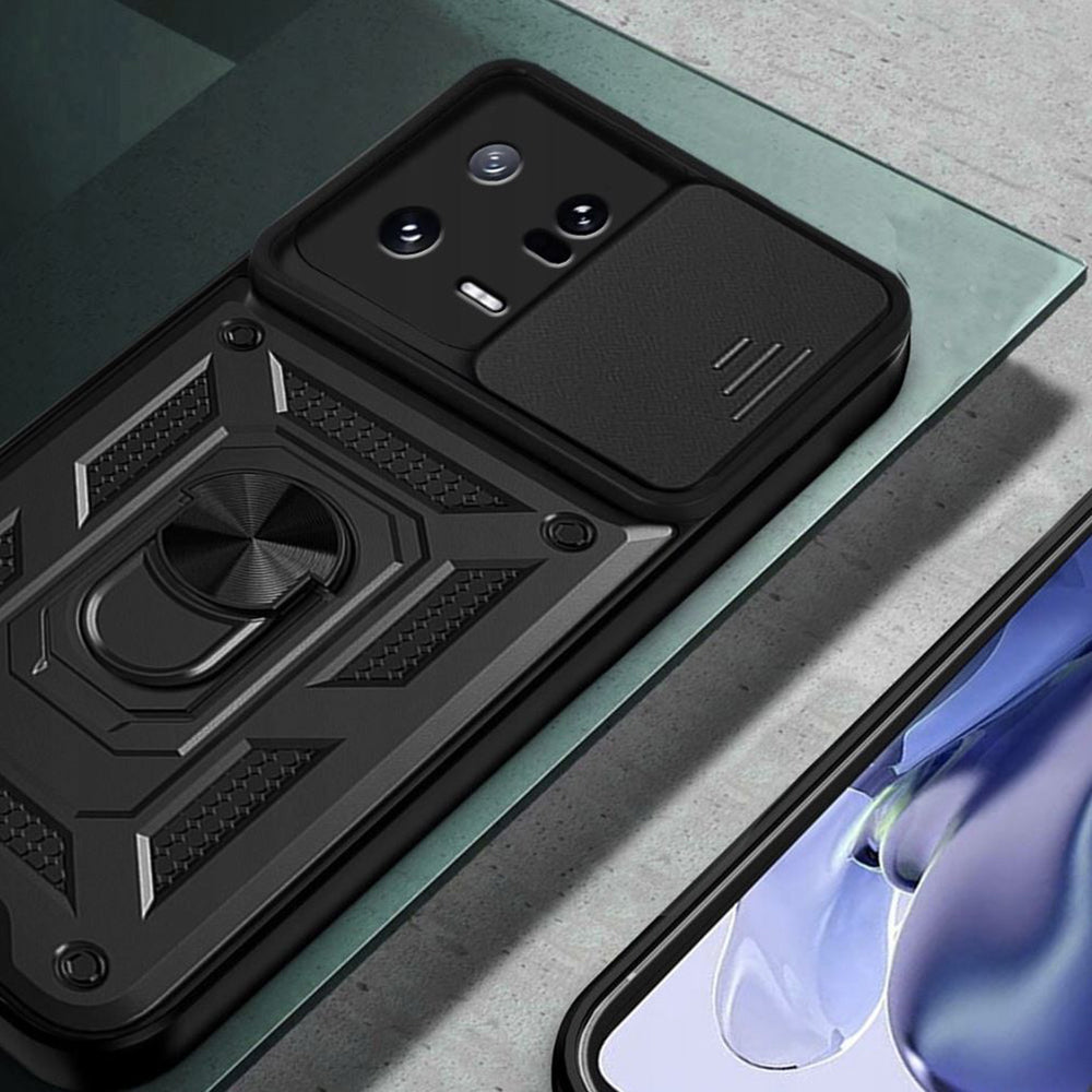 Custodia per Xiaomi 13, Techsuit, CamShield, Nera