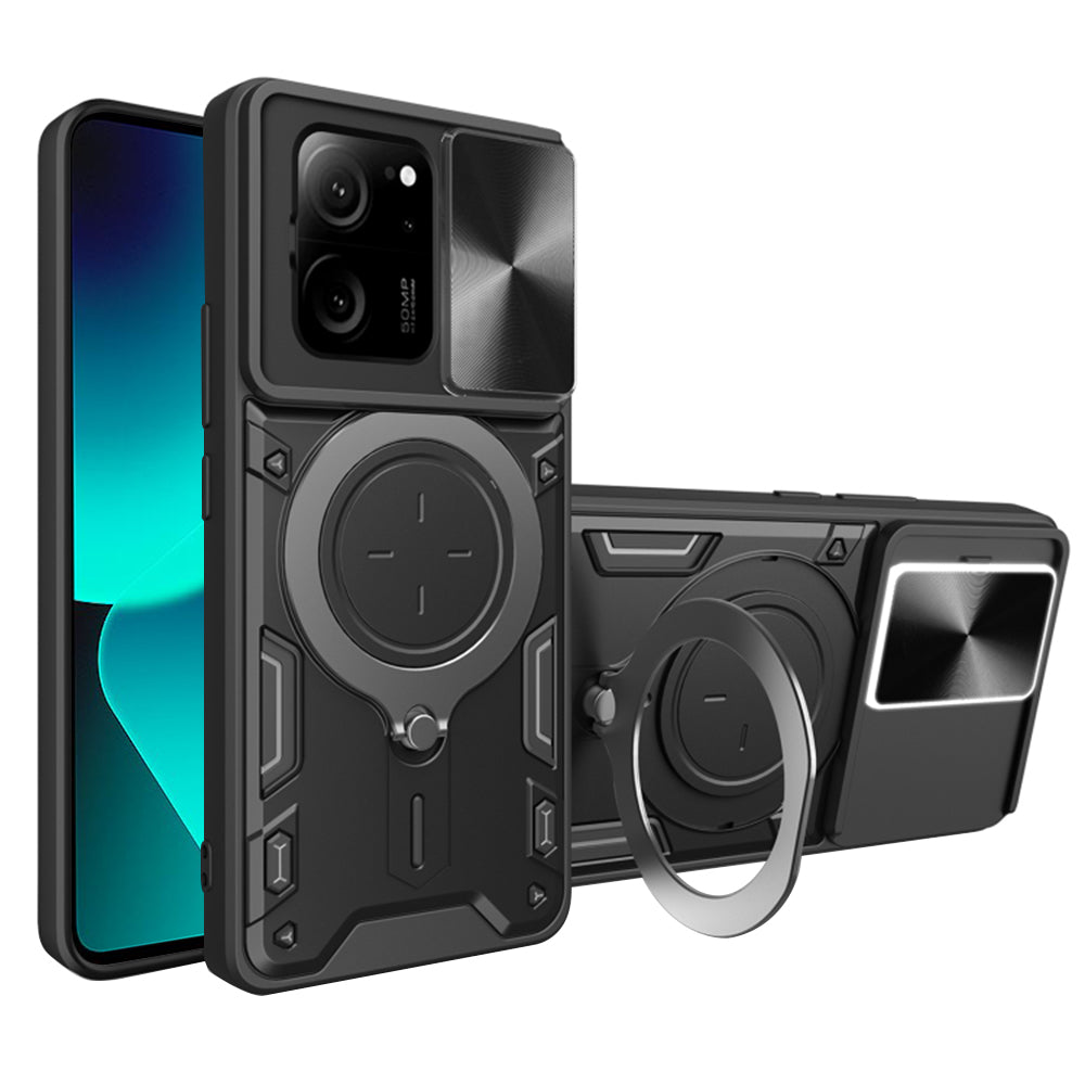 Custodia per Xiaomi 13T Pro / 13T, Techsuit, CamGuard Pro, Nera
