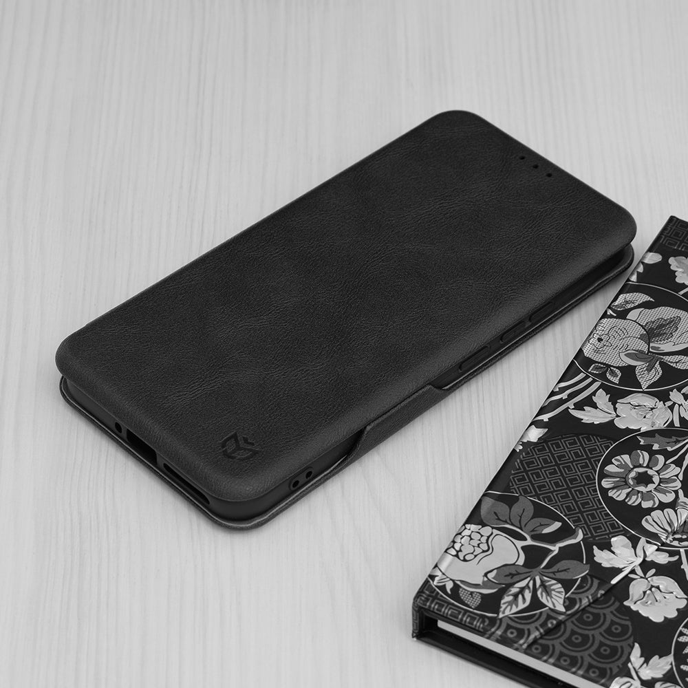 Custodia per Xiaomi 14 Pro, Techsuit, Safe Wallet Plus, Nera
