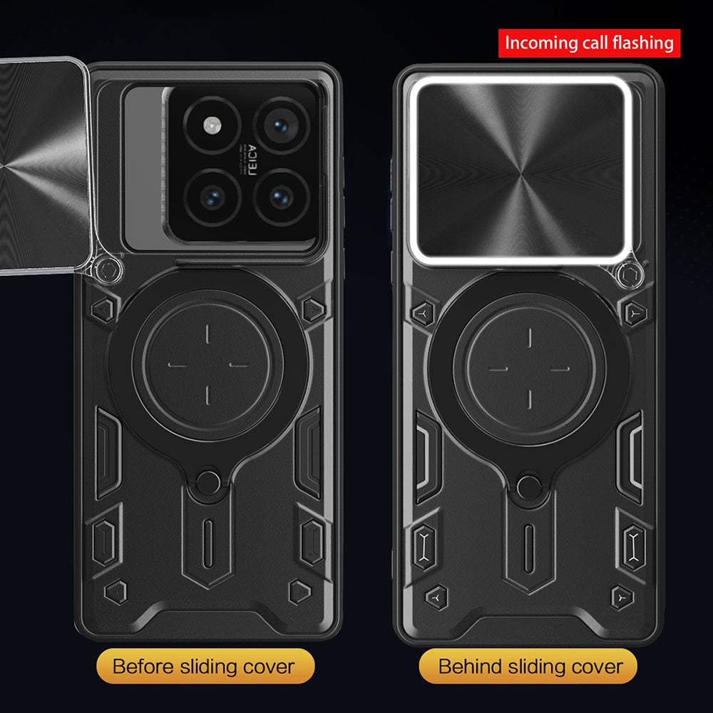 Custodia per Xiaomi 14T Pro, Techsuit, CamGuard Pro, Blu