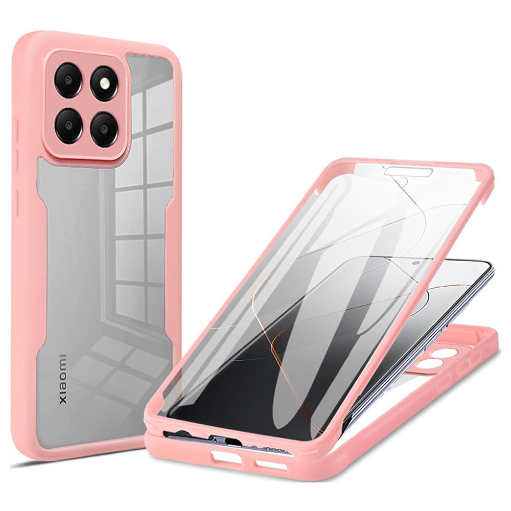 Coque pour Xiaomi 14T, Techsuit, ColorVerse 360, Rose