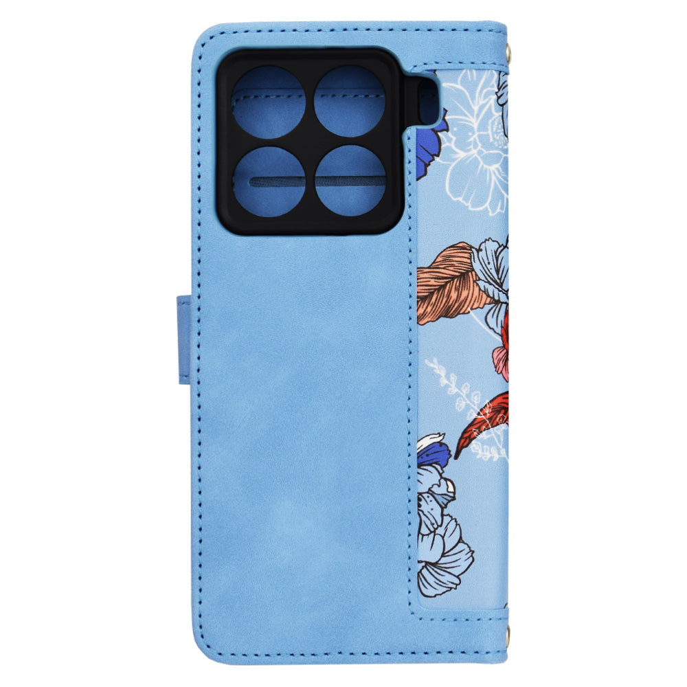 Custodia per Xiaomi 15 Pro, Techsuit, FlipCraft, Blu
