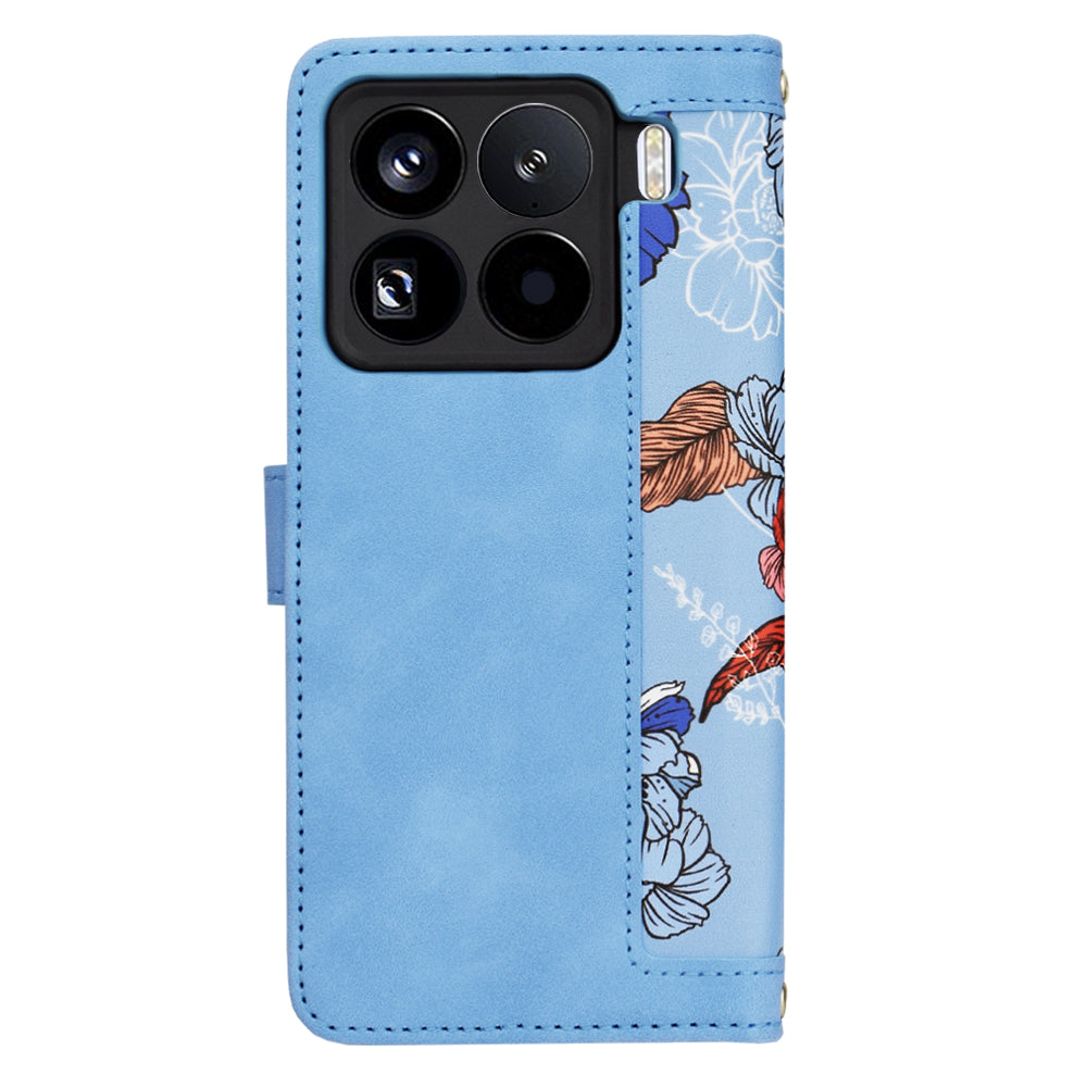 Custodia per Xiaomi 15 Pro, Techsuit, FlipCraft, Blu