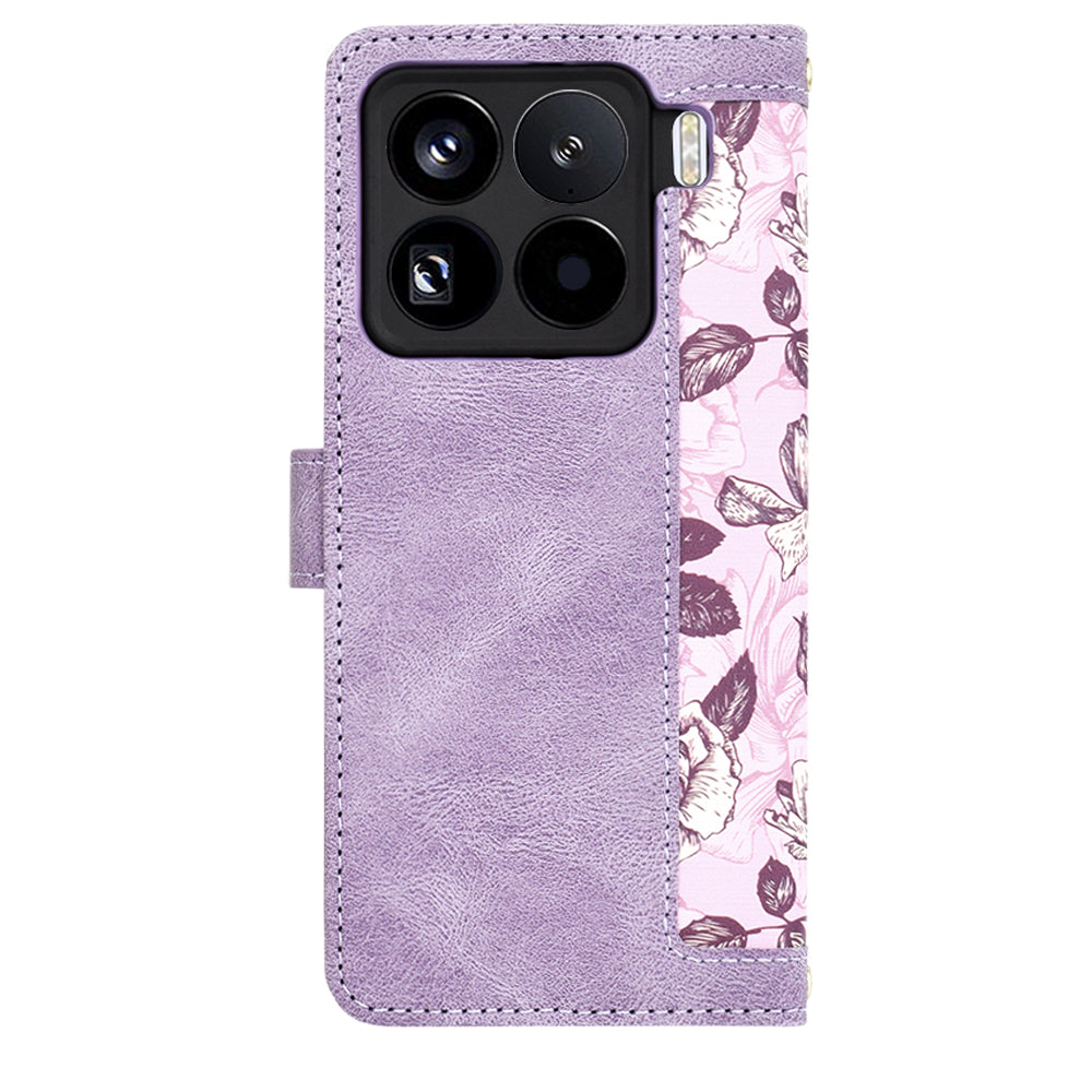 Custodia per Xiaomi 15 Pro, Techsuit, FlipCraft, Viola