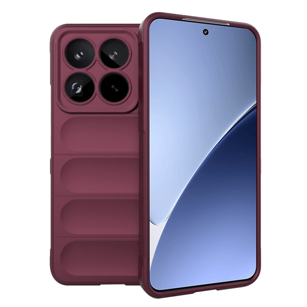 Coque pour Xiaomi 15 Pro, Techsuit, Magic Shield, Bordeaux