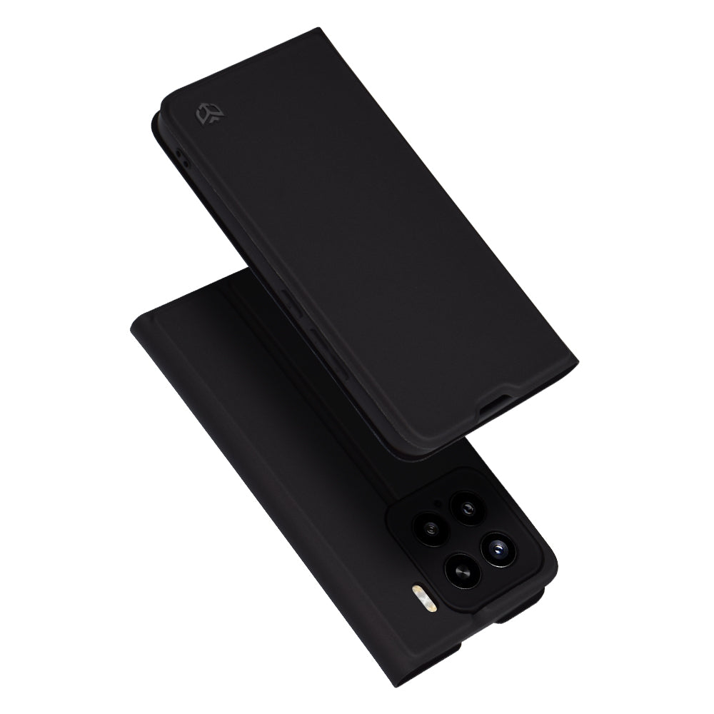 Custodia per Xiaomi 15, Techsuit, Magskin Book, Nera