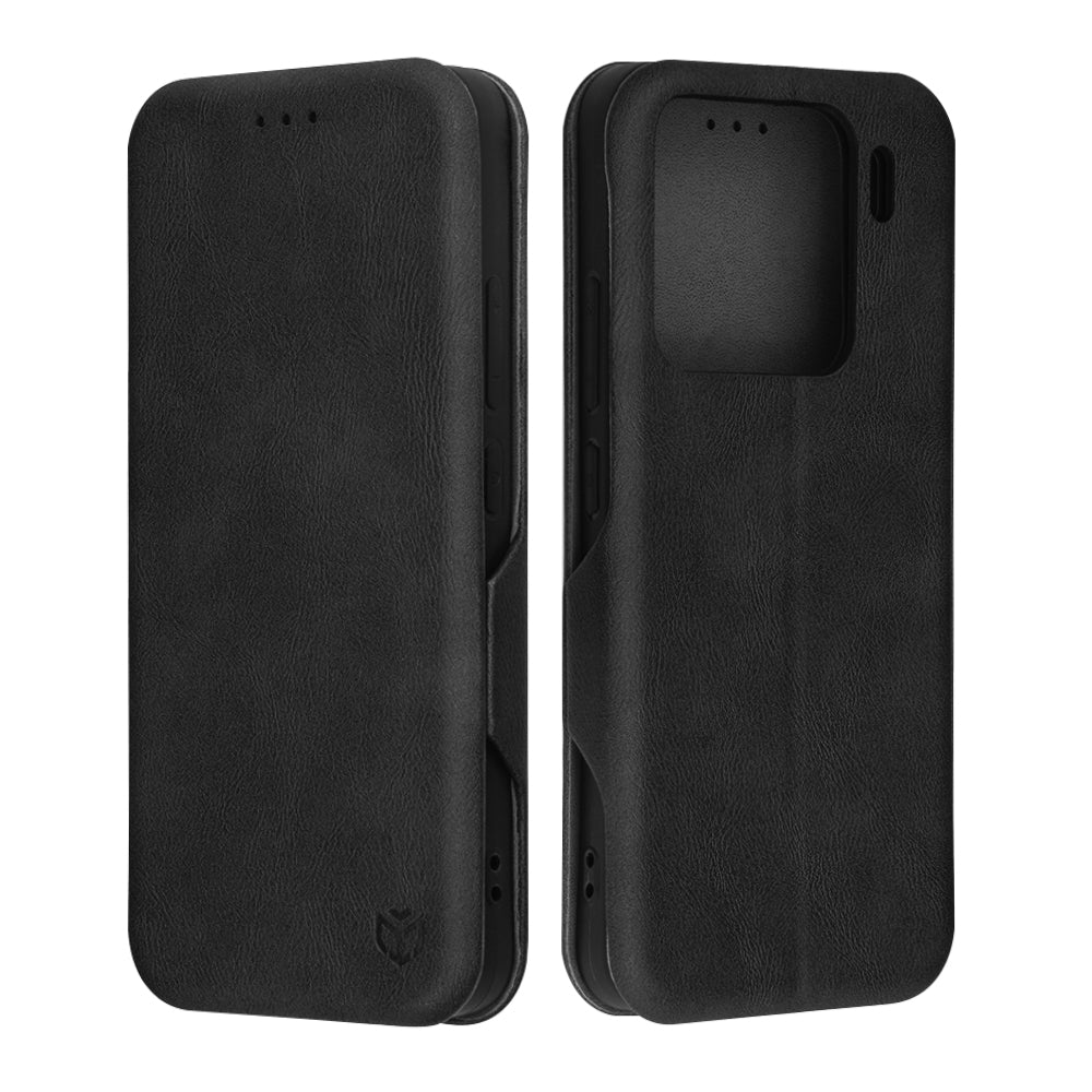 Custodia per Xiaomi 15, Techsuit, Safe Wallet Plus, Nera