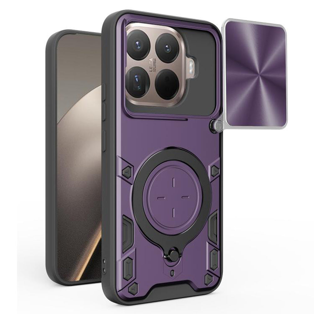 Custodia per Xiaomi 15T Pro, Techsuit, CamGuard Pro, Viola