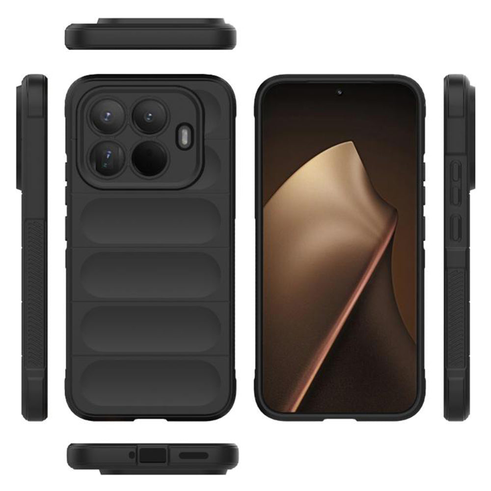 Custodia per Xiaomi 15T Pro, Techsuit, Magic Shield, Nera