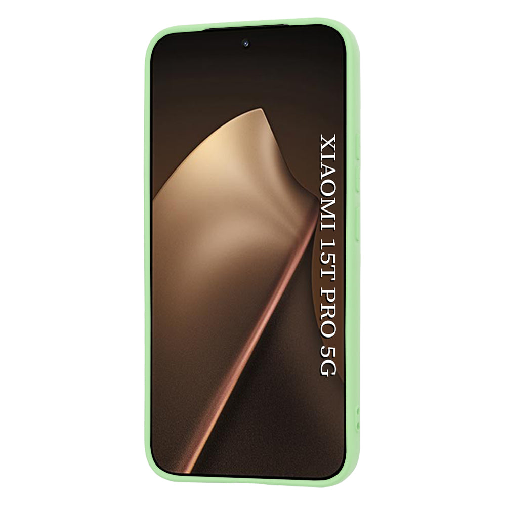 Custodia per Xiaomi 15T Pro, Techsuit, SoftFlex, Verde Chiaro