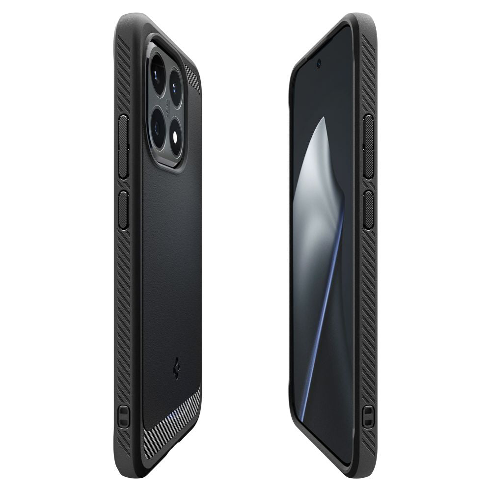 Étui pour Xiaomi 15T, Spigen, Rugged Armor, Noir Mat ACS10459