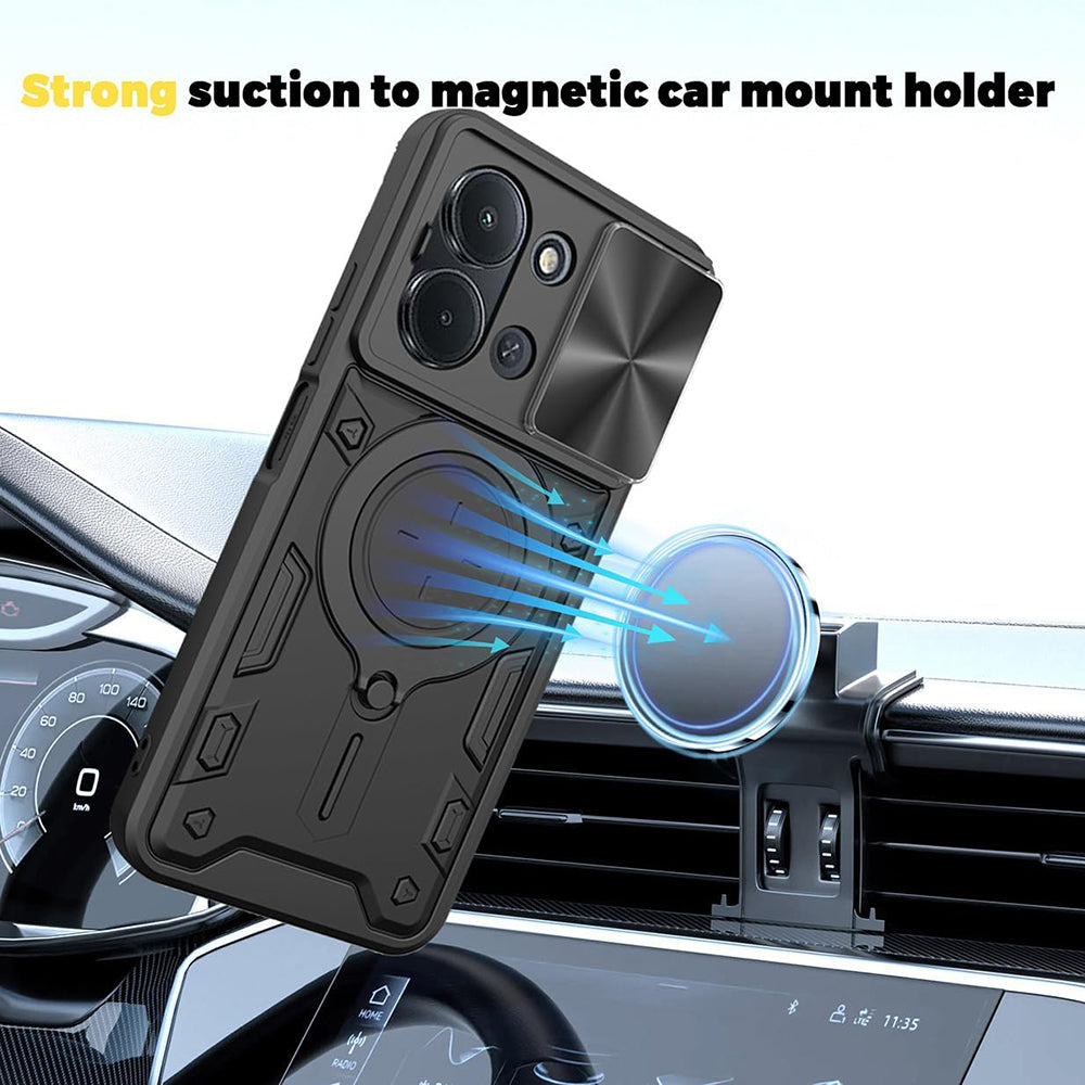 Custodia per Xiaomi 15T, Techsuit, CamGuard Pro, Nera