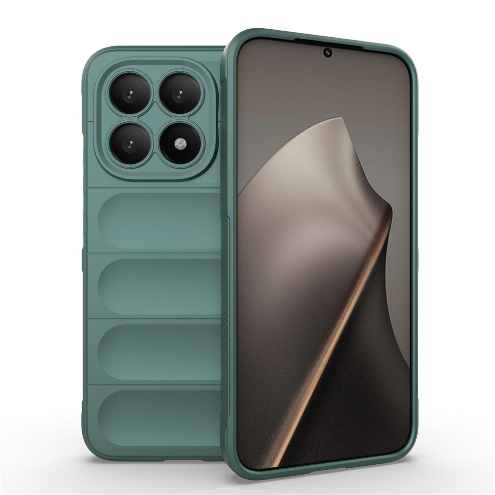 Custodia per Xiaomi 15T, Techsuit, Magic Shield, Verde