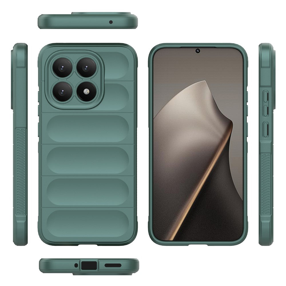 Custodia per Xiaomi 15T, Techsuit, Magic Shield, Verde
