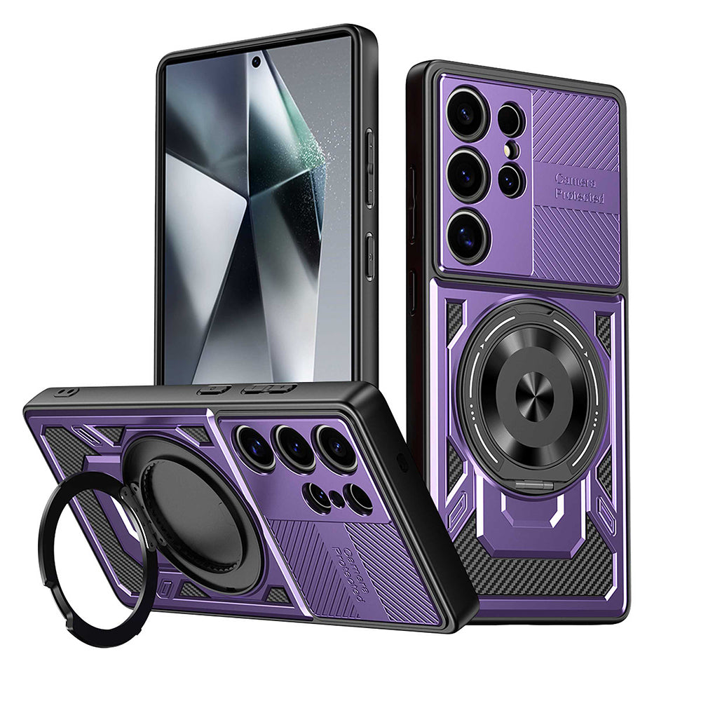 Custodia per Xiaomi 15T, Techsuit, RuggedCam, Viola