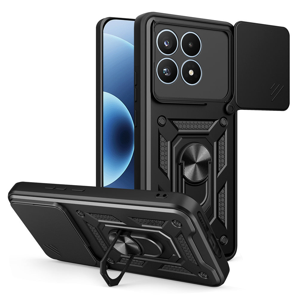 Custodia per Xiaomi 17, Techsuit, CamShield, Nera