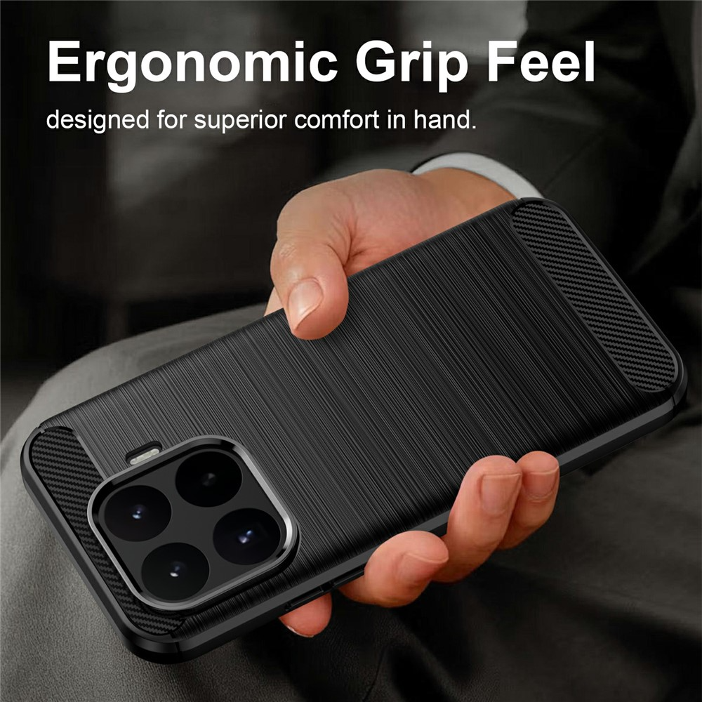 Custodia per Xiaomi 17T, OEM, Carbon Black, Nera