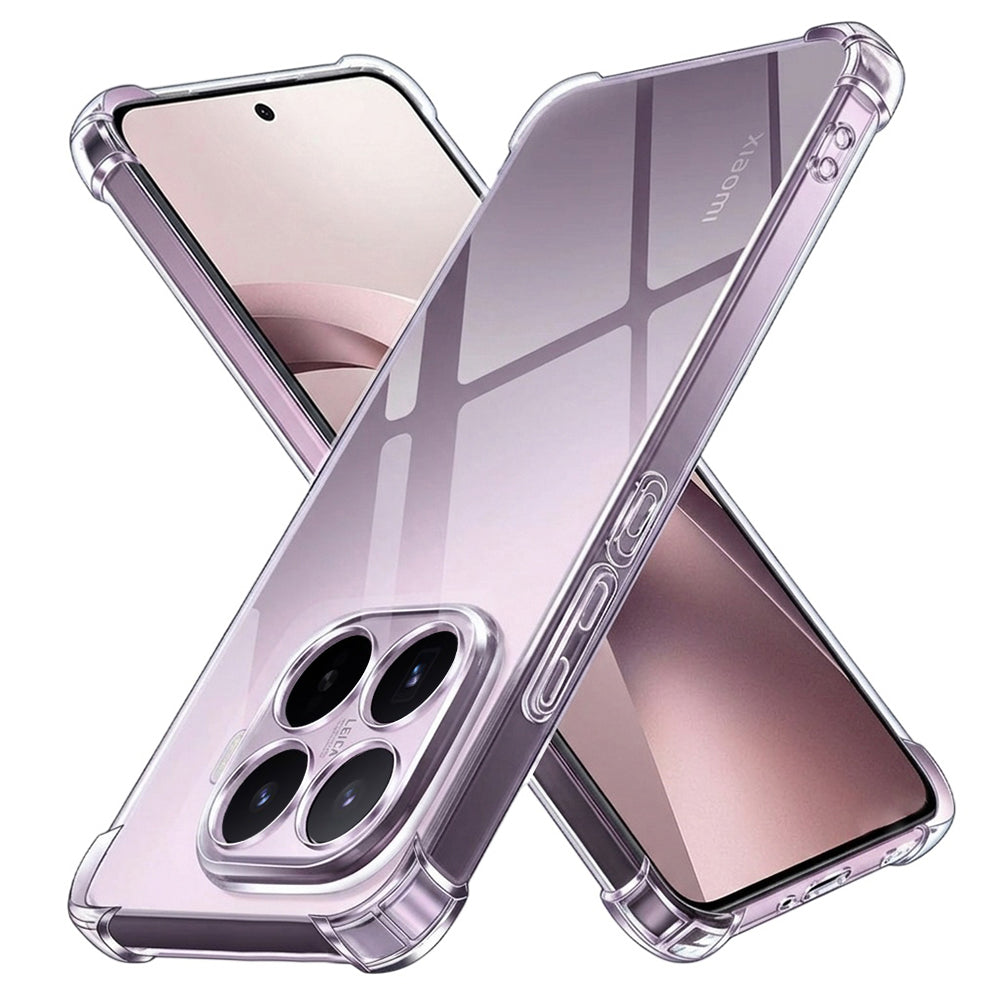 Custodia per Xiaomi 17T, Techsuit, Shockproof Clear, Trasparente