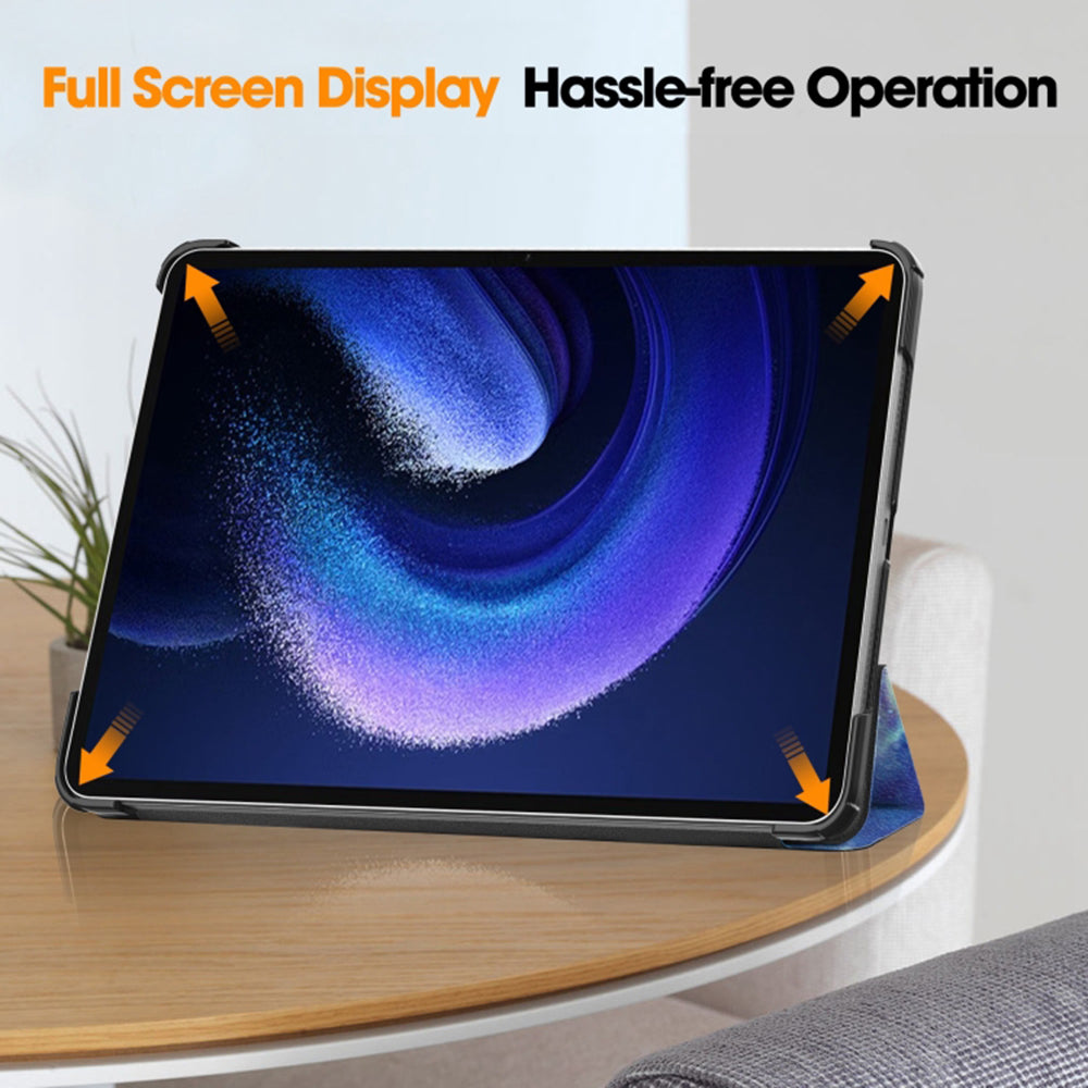 Coque pour Xiaomi Pad 6 / 6 Pro, Techsuit, FoldPro Galaxy, Multicolore