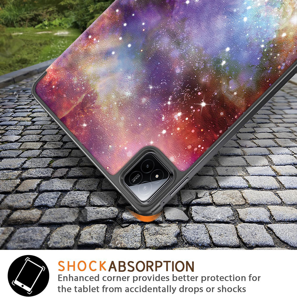 Custodia per Xiaomi Pad 7 / 7 Pro, Techsuit, FoldPro Galaxy, Multicolore