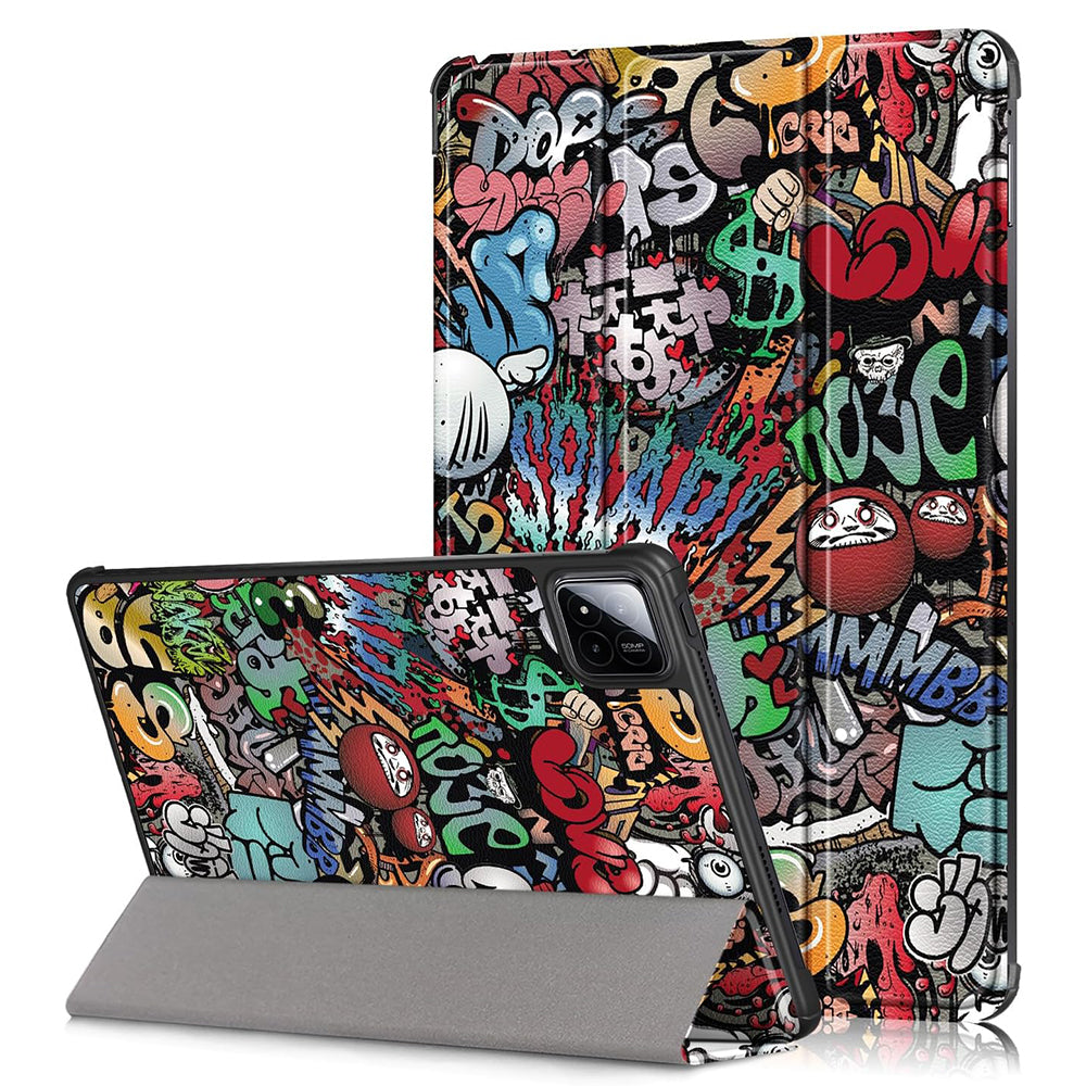 Coque pour Xiaomi Pad 7 / 7 Pro, Techsuit, FoldPro Urban Vibe, Multicolore
