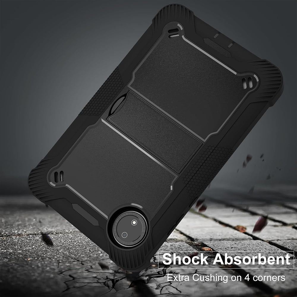 Coque pour Xiaomi Pad 7, Techsuit, Rugged TabShell, Noire