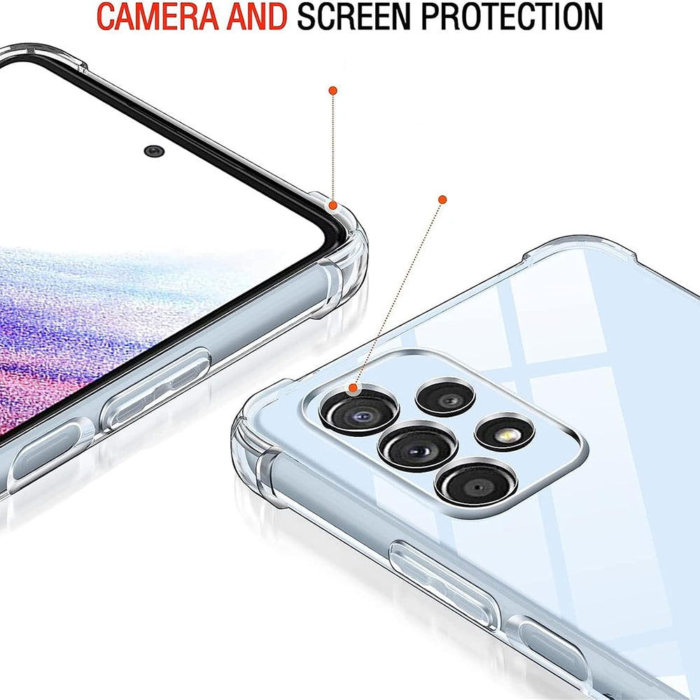 Custodia per Xiaomi Poco C40, Techsuit, Shockproof Clear, Trasparente