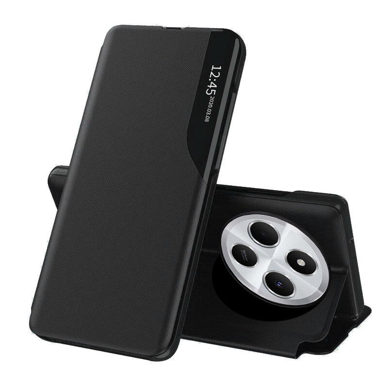 Custodia per Xiaomi Poco C75 / Redmi 14C, Techsuit, eFold, Nera
