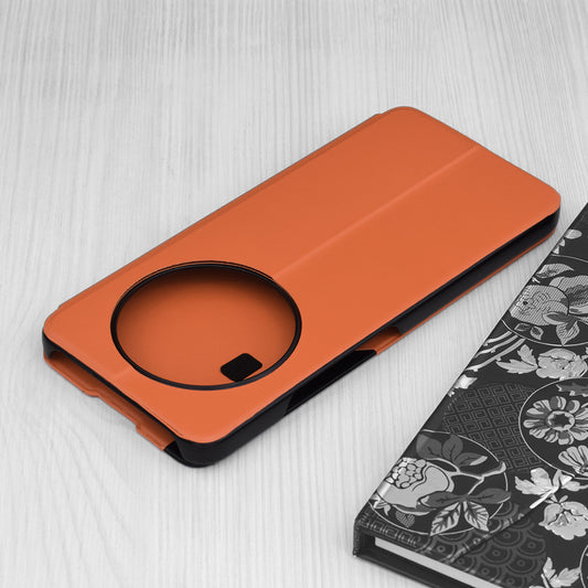 Custodia per Xiaomi Poco C75 / Redmi 14C, Techsuit, eFold, Arancione