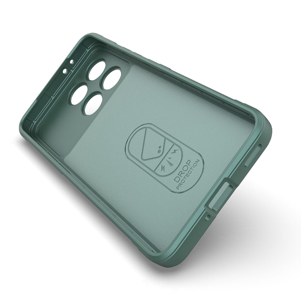 Custodia per Xiaomi Poco F6 Pro, Techsuit, Magic Shield, Rossa