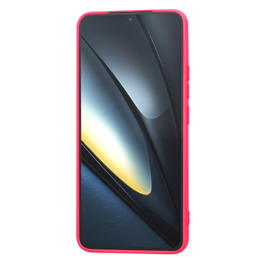 Custodia per Xiaomi Poco F6 Pro, Techsuit, SoftFlex, Rosa Scuro
