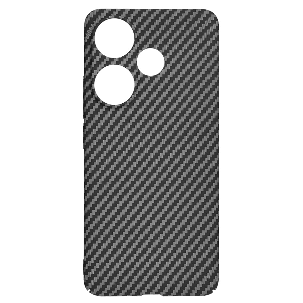 Custodia per Xiaomi Poco F6, Techsuit, Carbonite FiberShell, Nera