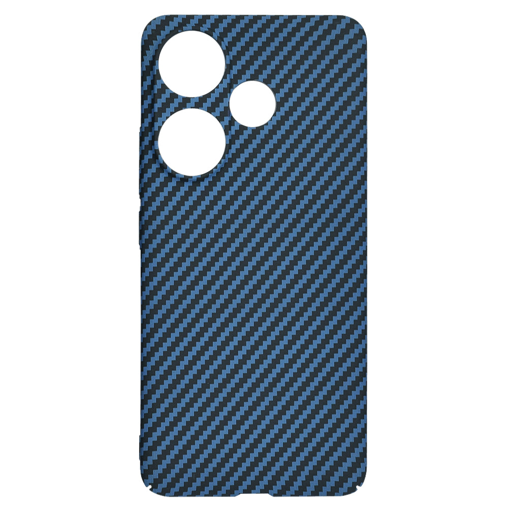 Coque pour Xiaomi Poco F6, Techsuit, Carbonite FiberShell, Turquoise