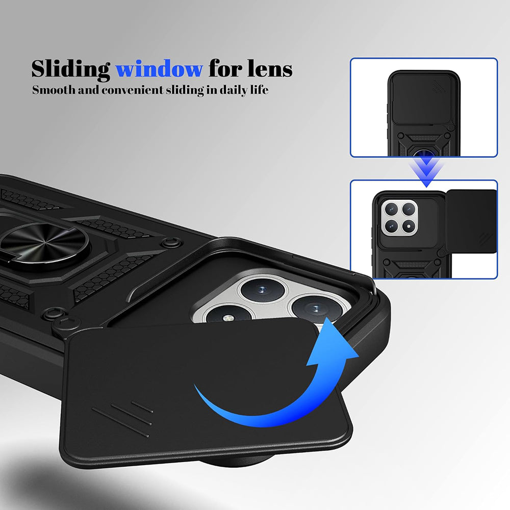 Custodia per Xiaomi Poco F8 Pro, Techsuit, CamShield, Blu