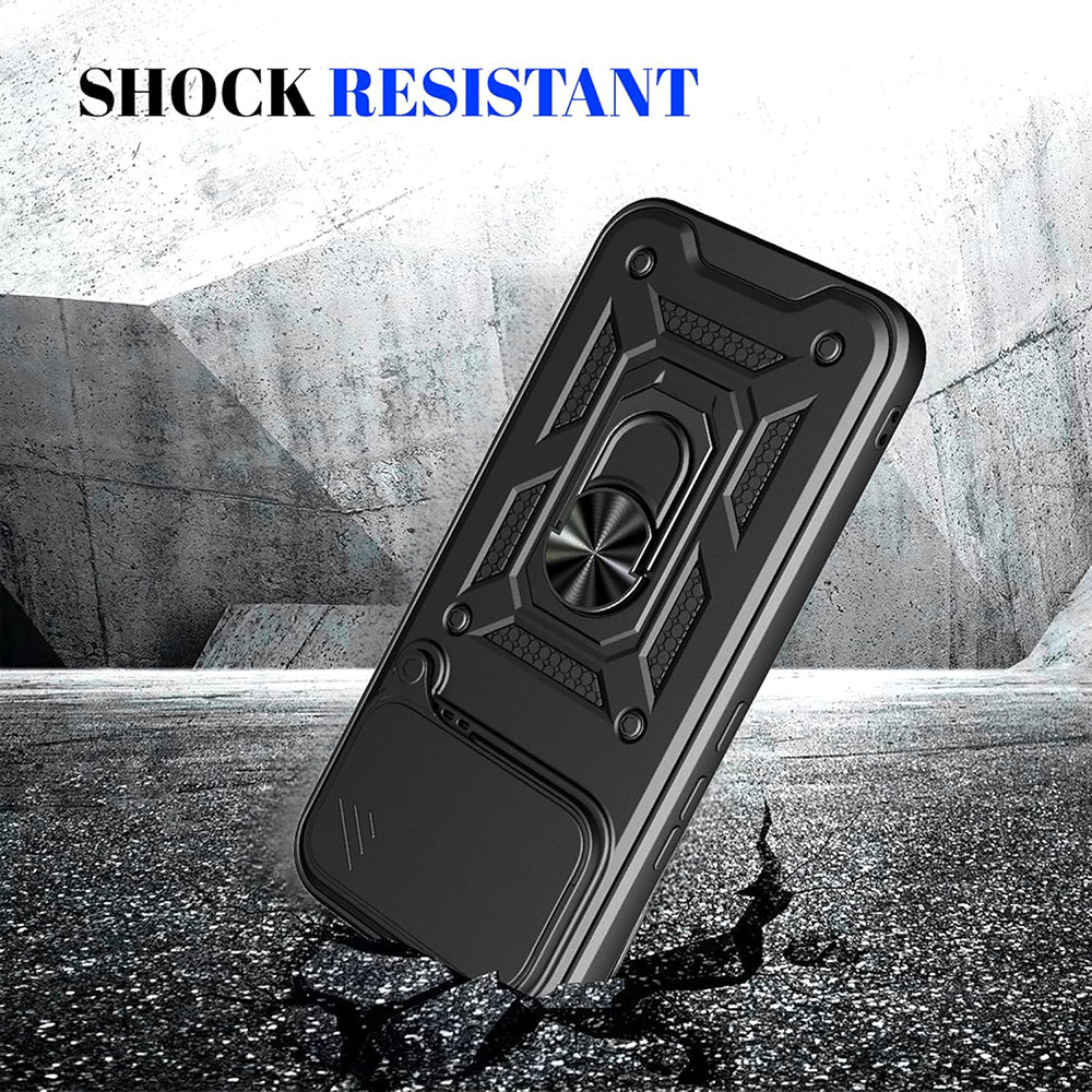 Custodia per Xiaomi Poco F8 Ultra, Techsuit, CamShield, Blu