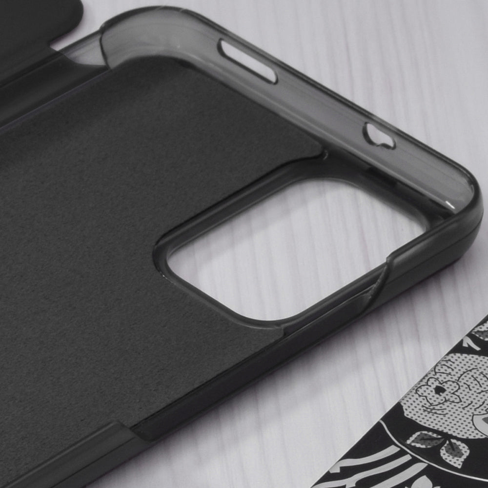 Custodia per Xiaomi Poco M5s / Redmi Note 10S / Note 10, Techsuit, eFold, Nera