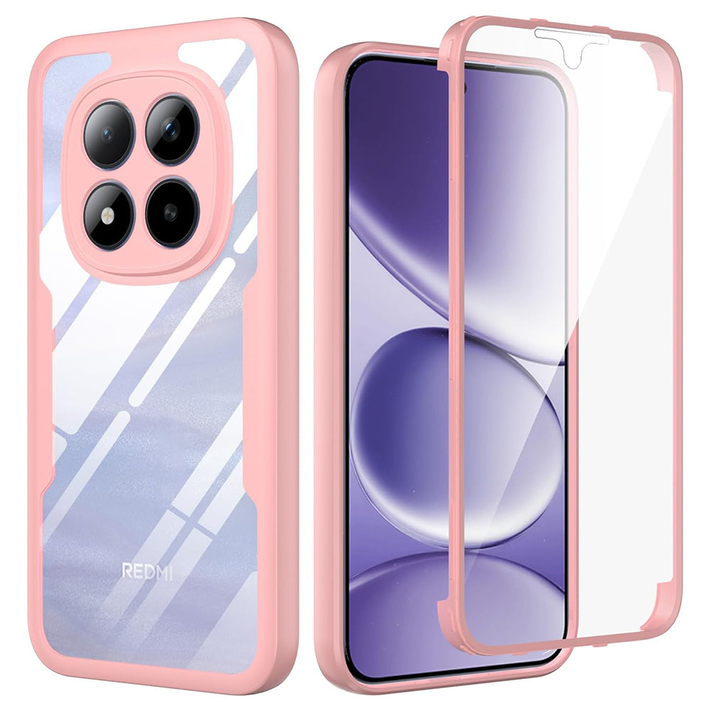 Hülle für Xiaomi Poco M8 Pro / Redmi Note 15 Pro+ 5G, Techsuit, ColorVerse 360, Rosa