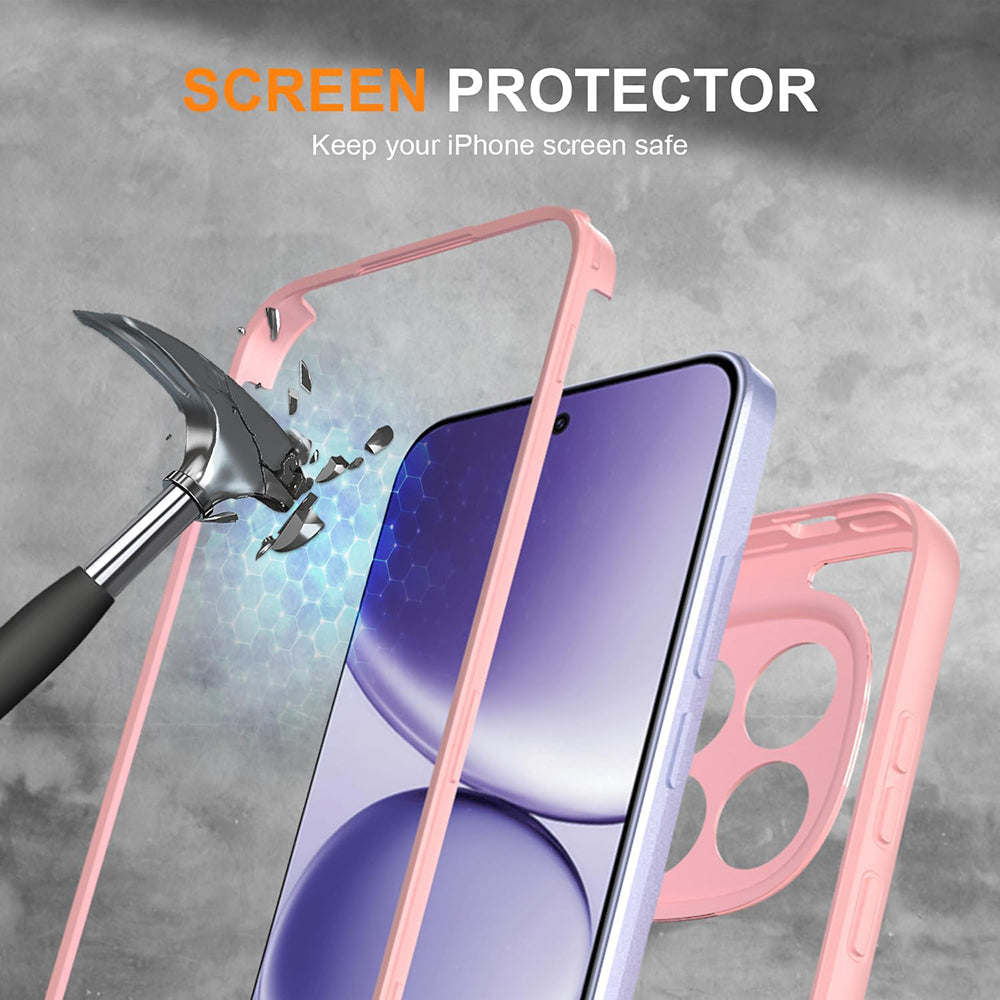 Hülle für Xiaomi Poco M8 Pro / Redmi Note 15 Pro+ 5G, Techsuit, ColorVerse 360, Rosa