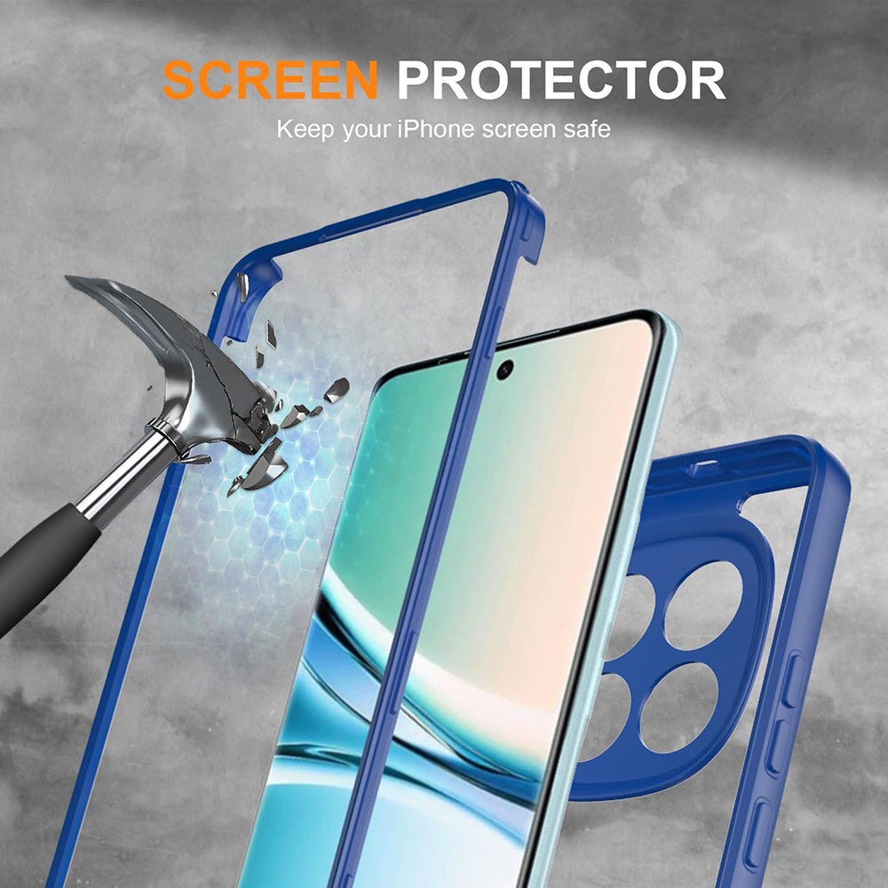 Custodia per Xiaomi Poco M8 / Redmi Note 15 5G, Techsuit, ColorVerse 360, Blu
